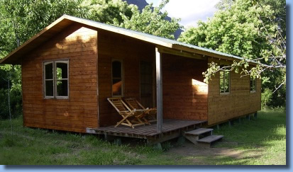 Cabin at the Antilco horse ranch southern Chile